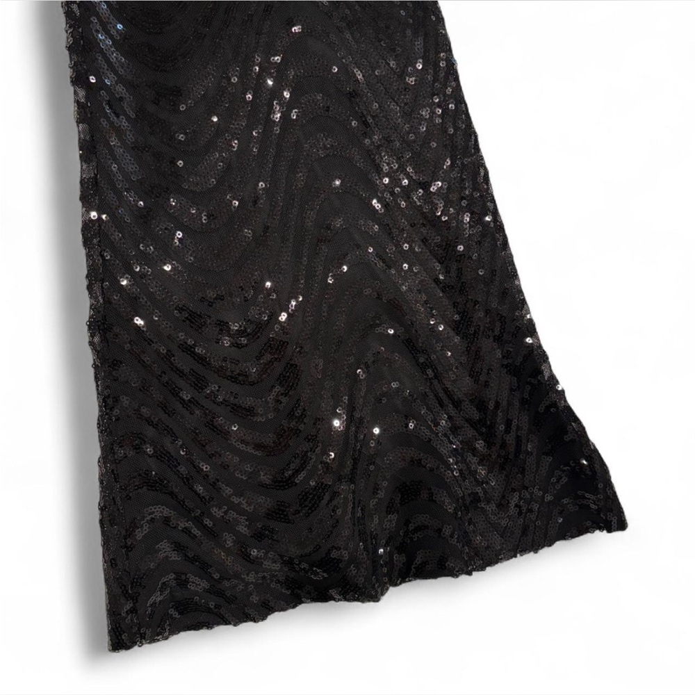 Flared Sequin Pants - image 3